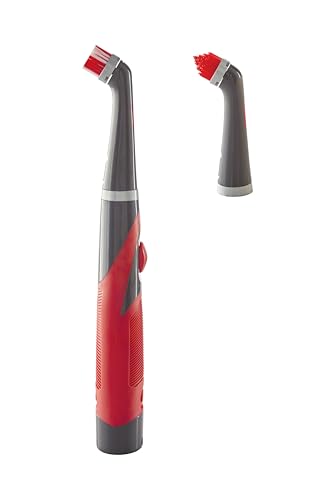 Rubbermaid Reveal Power Scrubber with Multi-Purpose & Grout Head