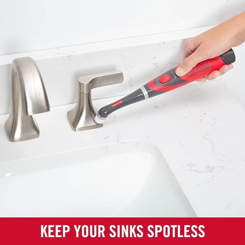 Rubbermaid Reveal Power Scrubber with Multi-Purpose & Grout Head