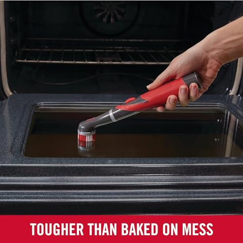 Rubbermaid Reveal Power Scrubber with Multi-Purpose & Grout Head