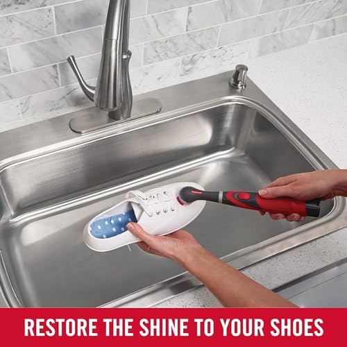 Rubbermaid Reveal Power Scrubber with Multi-Purpose & Grout Head