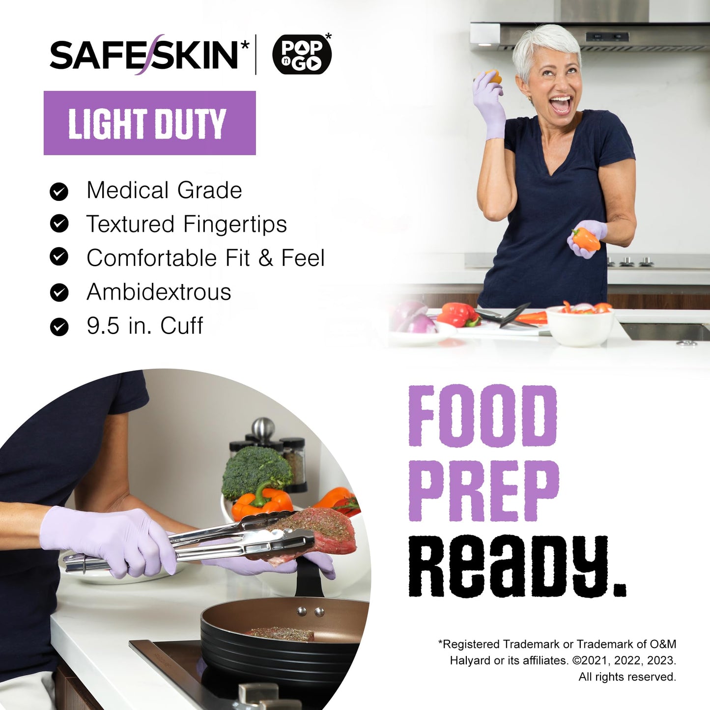 SAFESKIN Nitrile Disposable Gloves